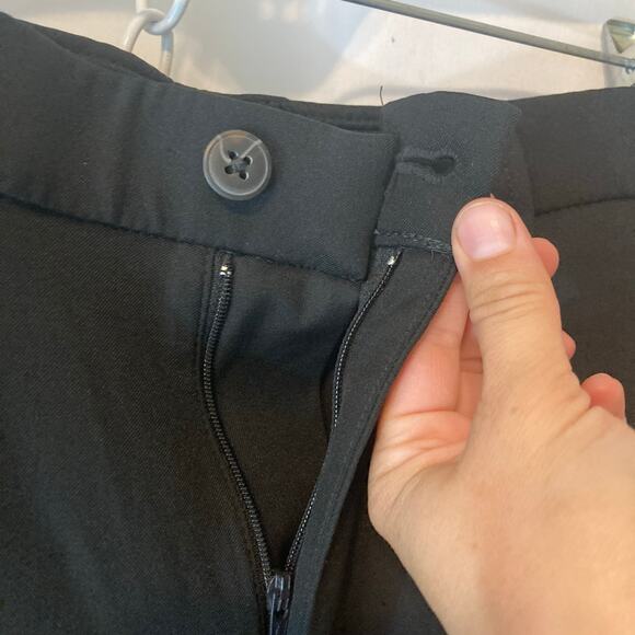 Haggar H26 Black Premium Straight Fit Flex Waistband Men’s Formal Dress Pants - Picture 5 of 10